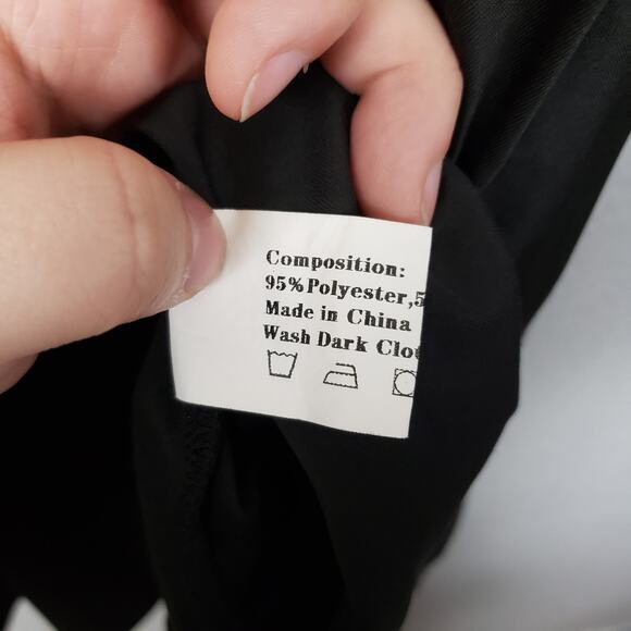 Layered Corset Mini Dress Tunic Black Corset Red Whimsigoth Renaissance Anime - Picture 5 of 7